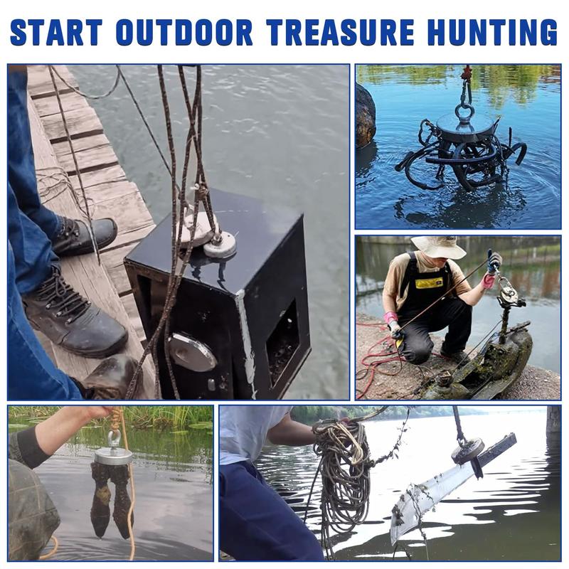 Fishing Magnet: 350LBS Super Strong Neodymium Magnet 🧲 - Image 3