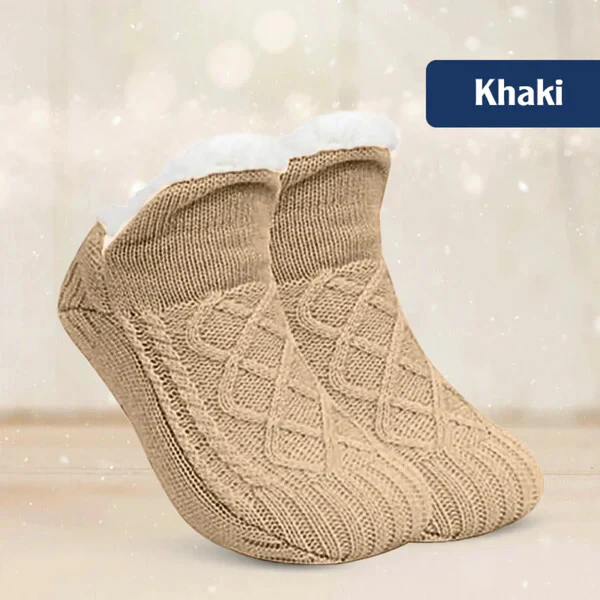TIKTROVE - Fleece-Lined Non-Slip Thermal Slippers Socks - Image 16
