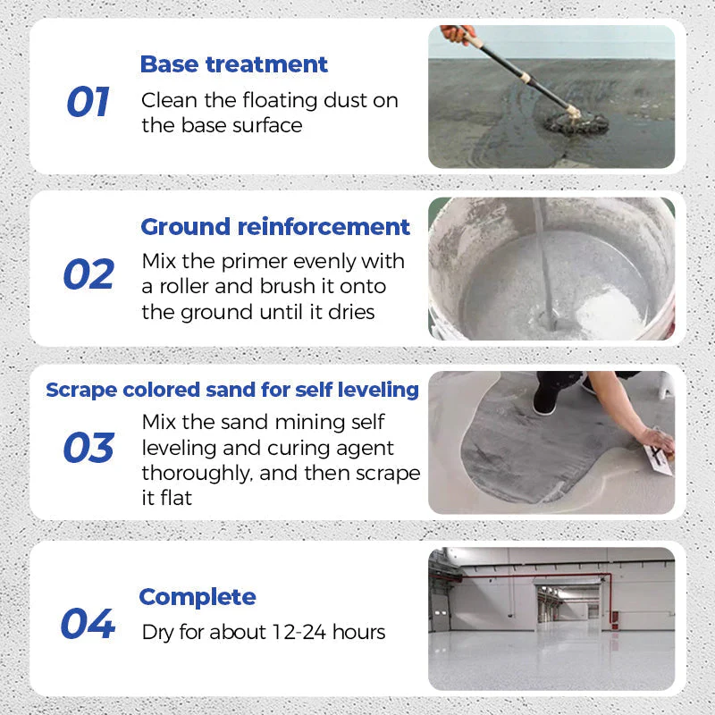🔥High-Gloss Marble Effect Epoxy Floor Coating - Image 7