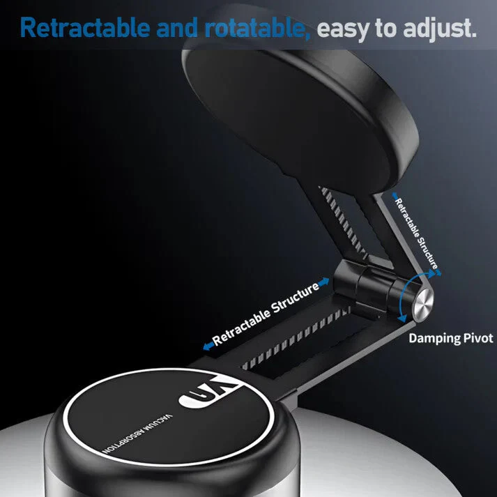 Foldable Portable Vacuum Magnetic Cell Phone Holder - Image 14