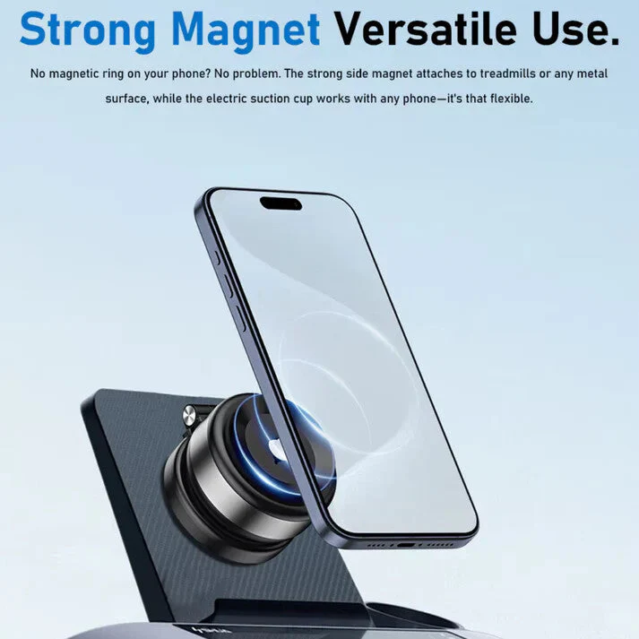 Foldable Portable Vacuum Magnetic Cell Phone Holder - Image 4