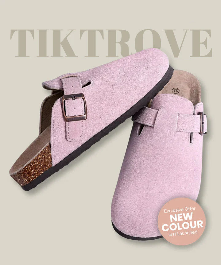 Genuine Suede Clogs by Tiktrove - Image 10