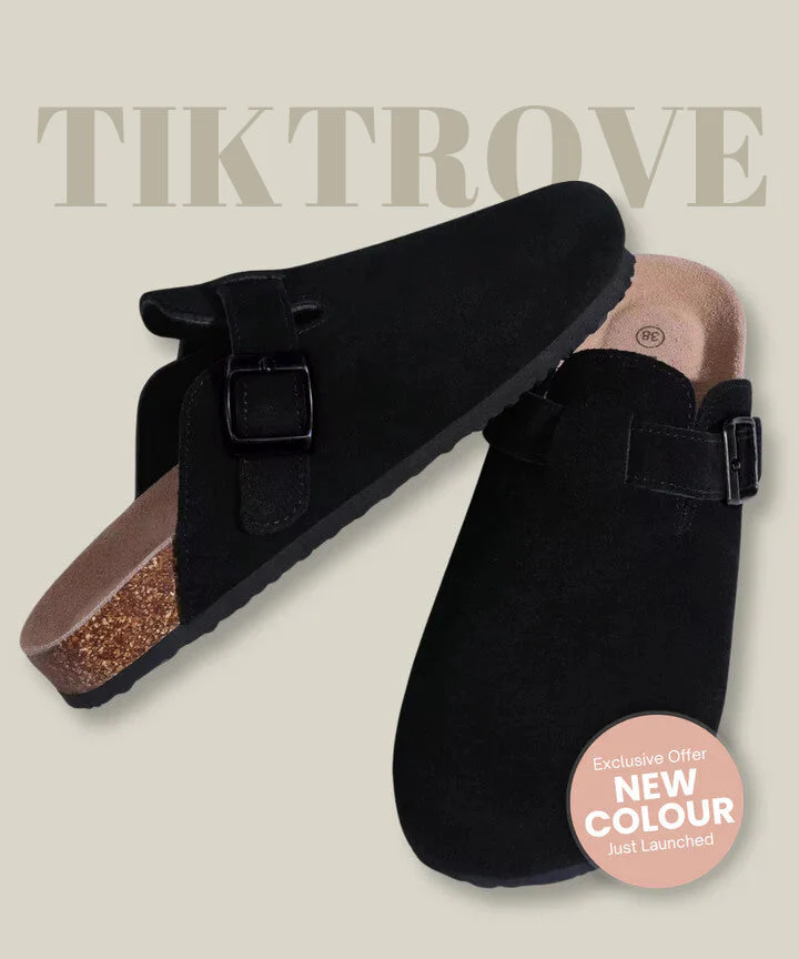 Genuine Suede Clogs by Tiktrove - Image 4