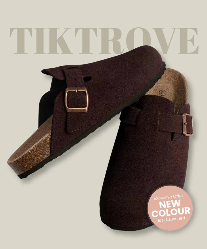 Genuine Suede Clogs by Tiktrove - Image 8