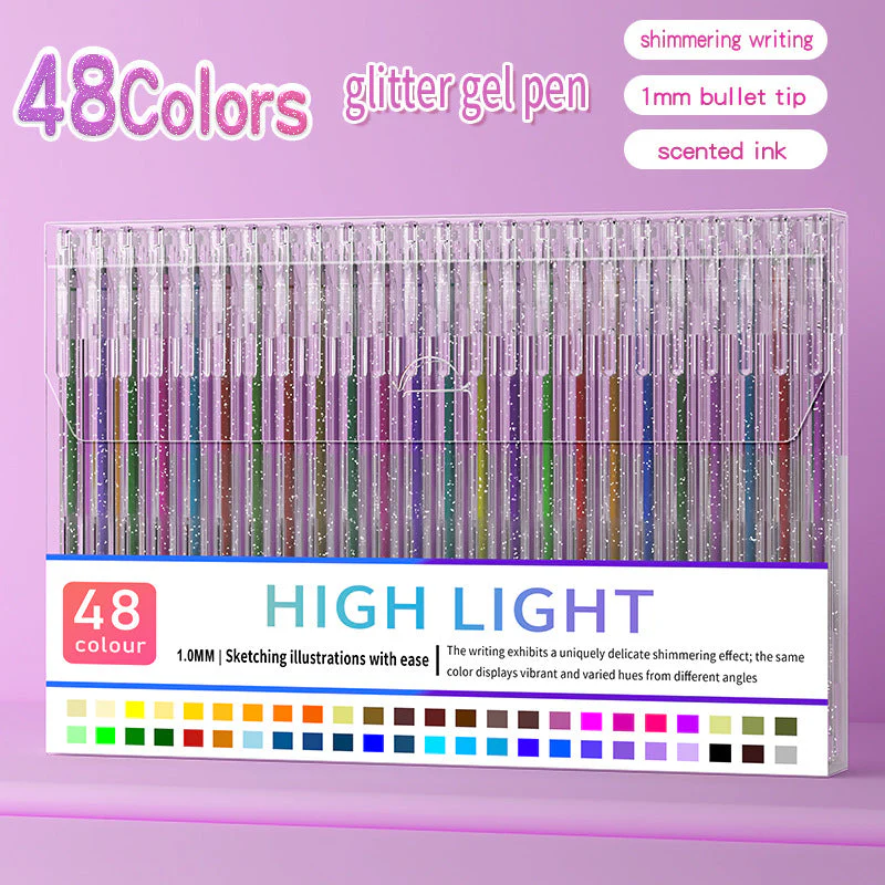 🎁 Glitter Gel Pen Set - Image 11