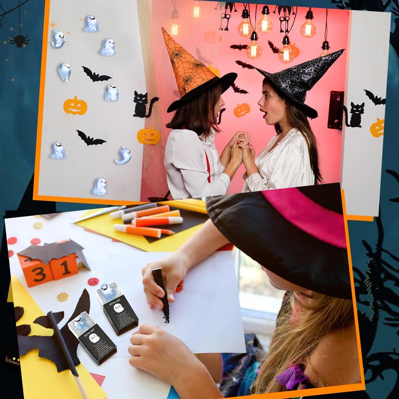 🎃Halloween Sale 👻Glow in the Dark Mini Ghost Figures with Box(set of 36) - Image 6
