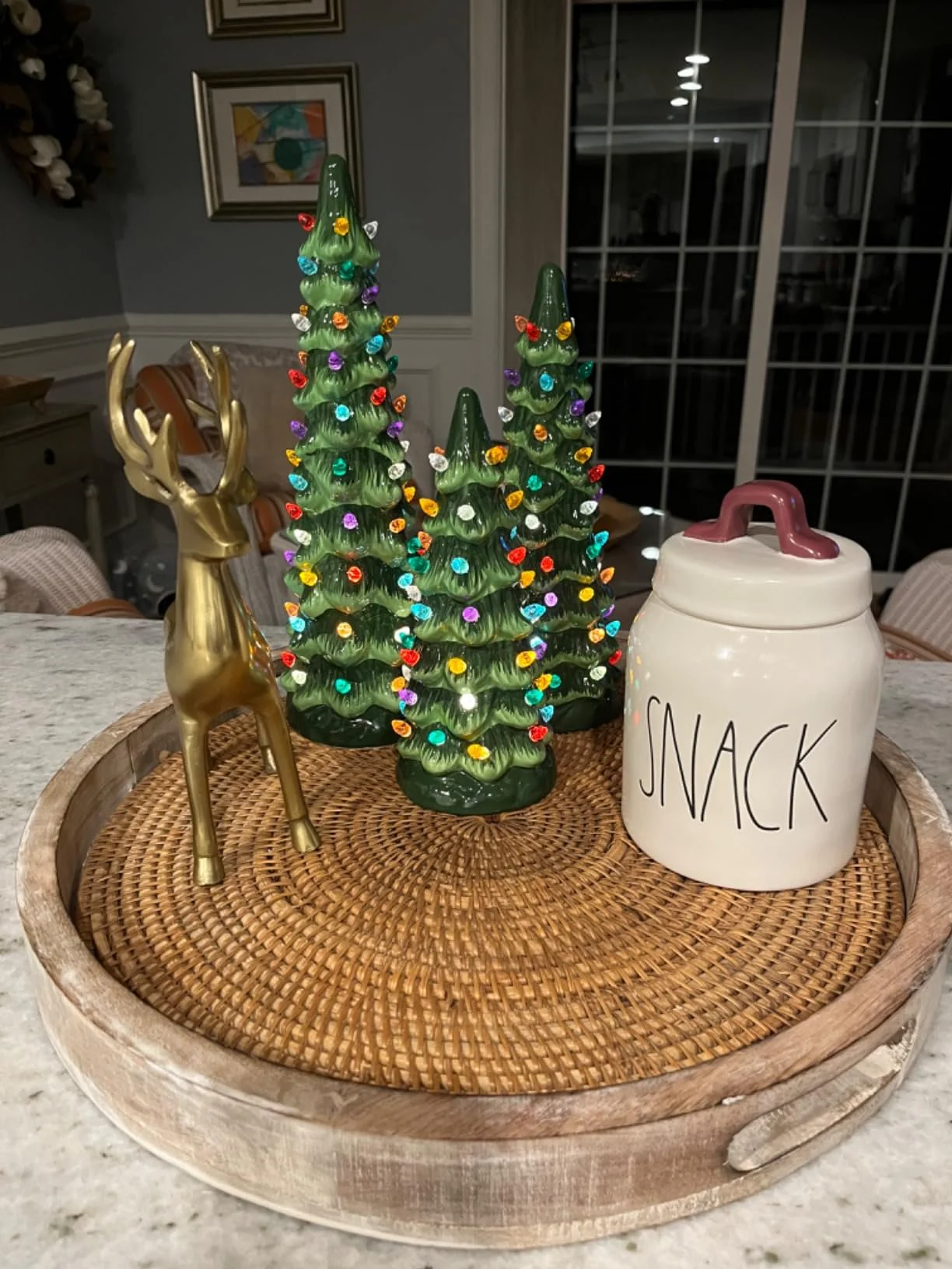 🔥HOT SALE - Retro Hand-Painted Tabletop Christmas Trees🎄 - Image 2