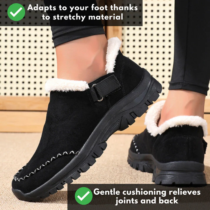 Ergonomic & Supportive Winter Hands-Free Slip-In Shoes - CozyStep - Image 2