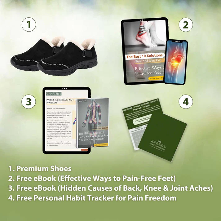 Ergonomic & Supportive Winter Hands-Free Slip-In Shoes - CozyStep - Image 9