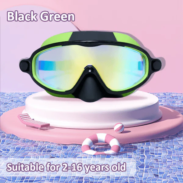 🏊♀️Last Day Buy 1 Get 1 Free🏊♀️-HD children's large frame waterproof and anti-fog swimming goggles - Image 14