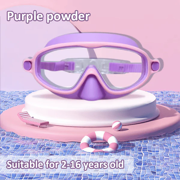 🏊♀️Last Day Buy 1 Get 1 Free🏊♀️-HD children's large frame waterproof and anti-fog swimming goggles - Image 16