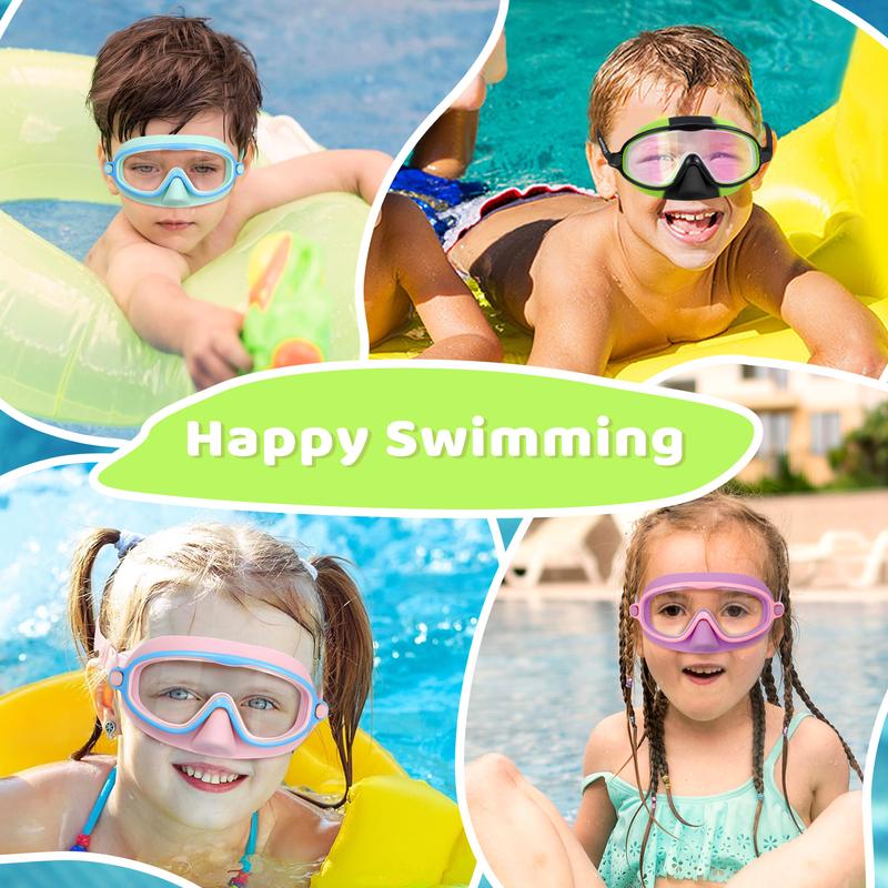 🏊♀️Last Day Buy 1 Get 1 Free🏊♀️-HD children's large frame waterproof and anti-fog swimming goggles - Image 3