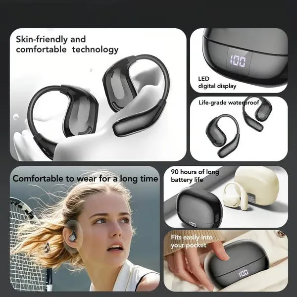 Hi-Fi Sports Bluetooth 5.4 Ear-Hook Headphones with Noise Cancelling - Image 15