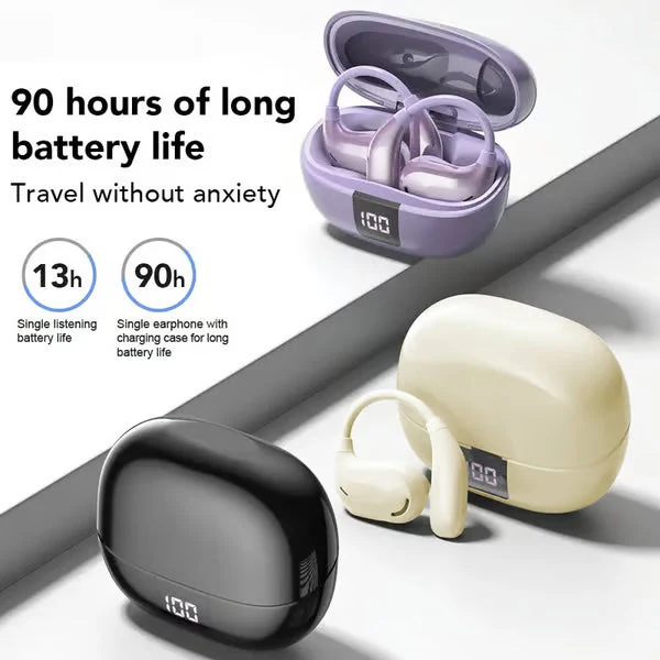 Hi-Fi Sports Bluetooth 5.4 Ear-Hook Headphones with Noise Cancelling - Image 9