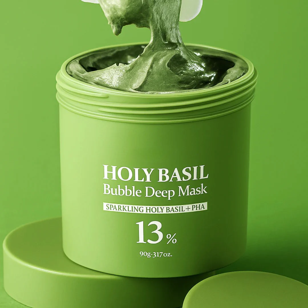 Holy Basil Bubble Deep Cleansing Mask - Image 10