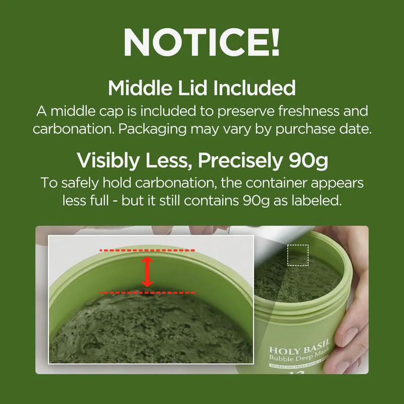Holy Basil Bubble Deep Cleansing Mask - Image 2