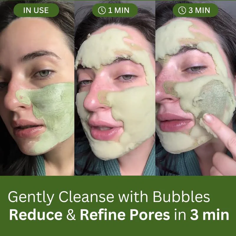 Holy Basil Bubble Deep Cleansing Mask - Image 3