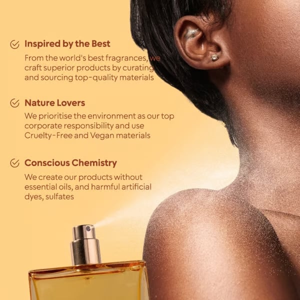 Organic Luxury Honey Oud Unisex Eau De Perfume (100ml) - Image 6