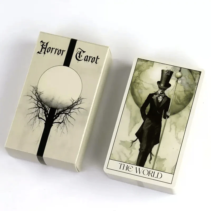 🔥🖤Horror Tarot Card Deck: Spooky, Stylish 78-Card Set 🎴👻 - Image 2
