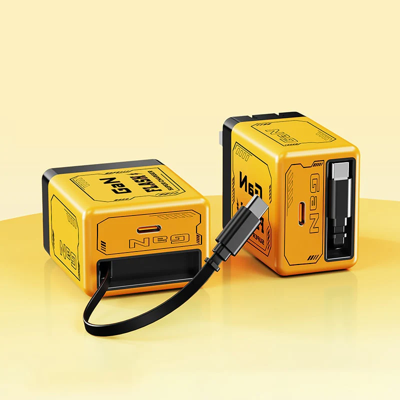 🔥W&O 2-in-1 GaN Compatible with 120W Fast Charger - Image 7