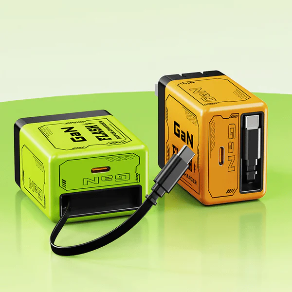 🔥W&O 2-in-1 GaN Compatible with 120W Fast Charger - Image 9