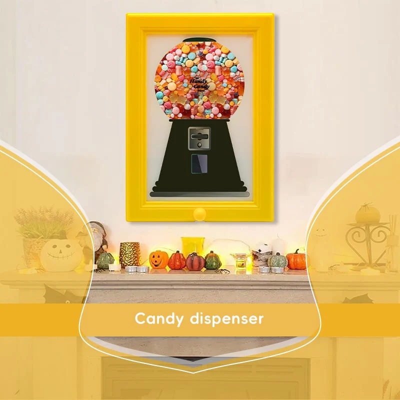 🍬Rare Vintage The Handy Candy Frame - Hanging Candy Machine Art🔥 - Image 2