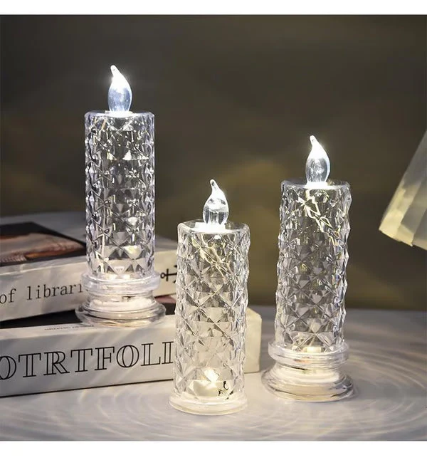 🕯️LED Crystal Candle Lights(2pcs in 1 set) - Image 11