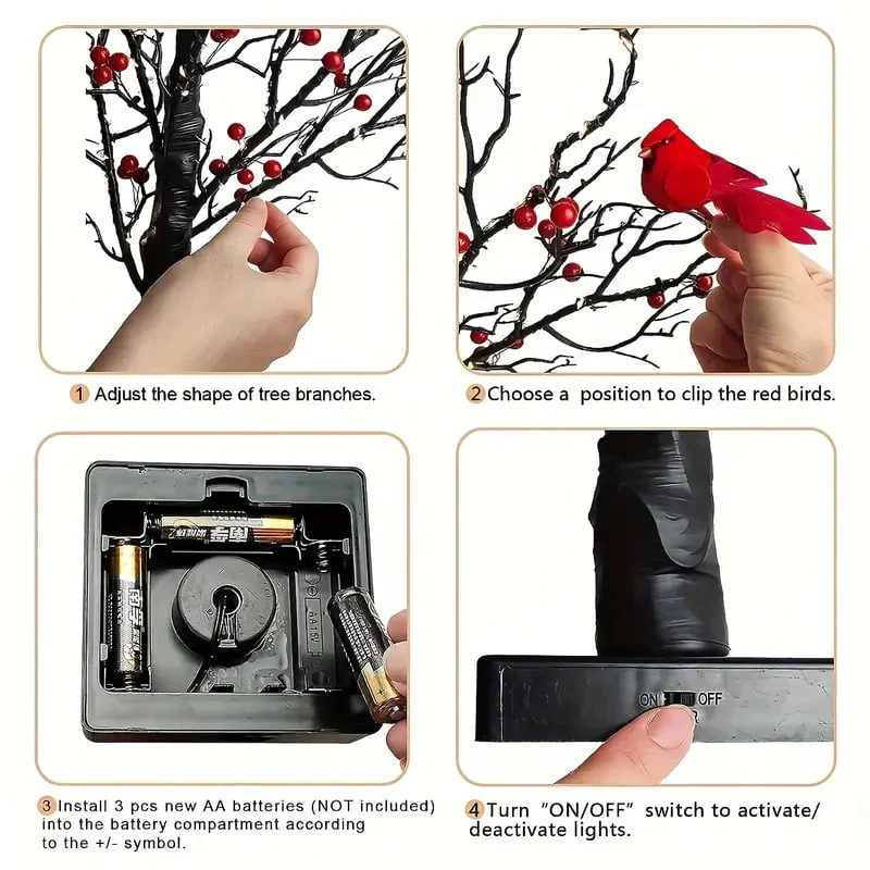 ❤️ LED Vintage Glowing Tree - Image 5