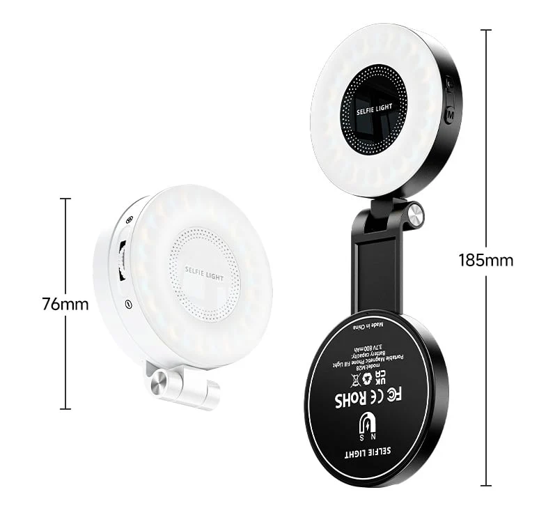 💥 3-in-1 Magnetic Beauty Selfie Light for Phones - Image 15