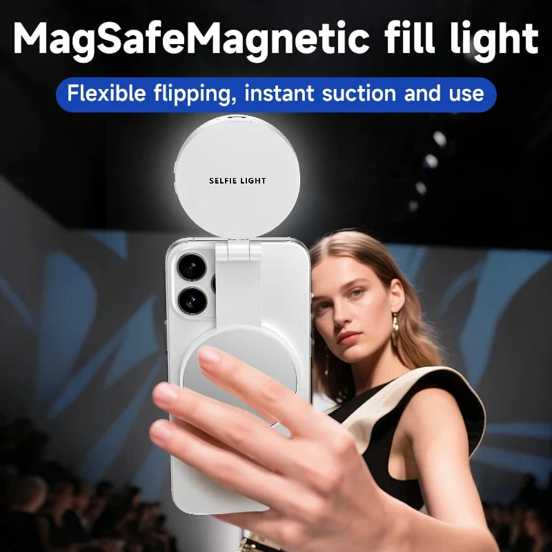 💥 3-in-1 Magnetic Beauty Selfie Light for Phones - Image 6