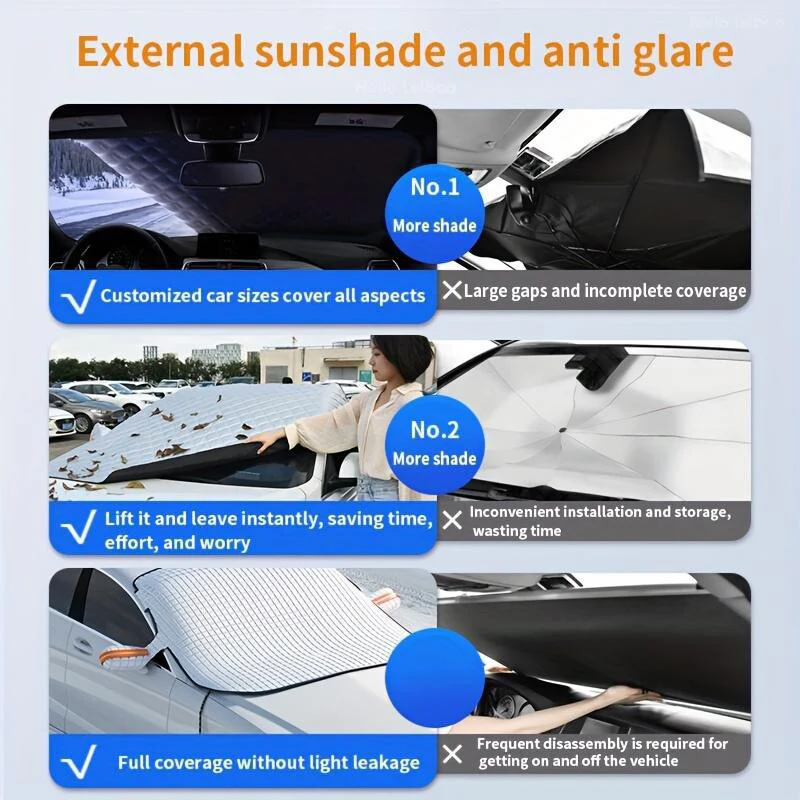 Magnetic Car Anti-snow Cover - Image 8