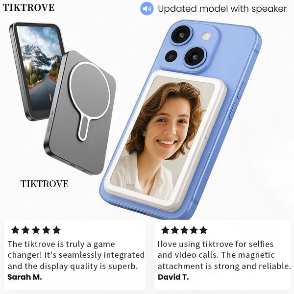Magnetic Phone Vlog Monitor Screen Display For Selfie - Image 2