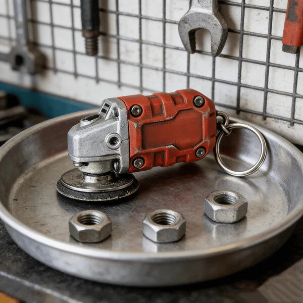 🛠️2-in-1 Inspired Mini Grinder Keychain - Image 11