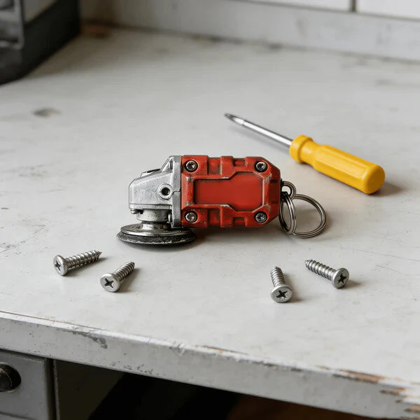 🛠️2-in-1 Inspired Mini Grinder Keychain - Image 6