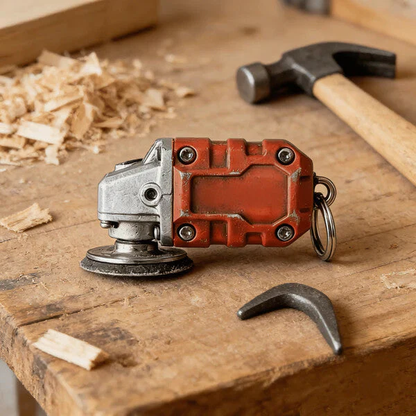 🛠️2-in-1 Inspired Mini Grinder Keychain - Image 9