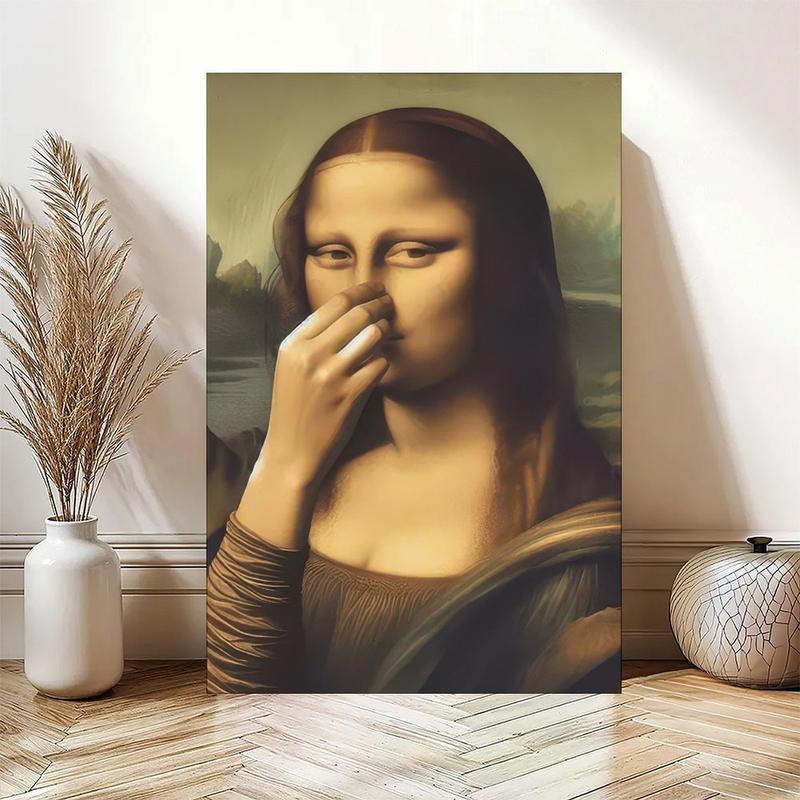 🎄🎅Mona Lisa Bathroom Wall Art Decoration - Image 3