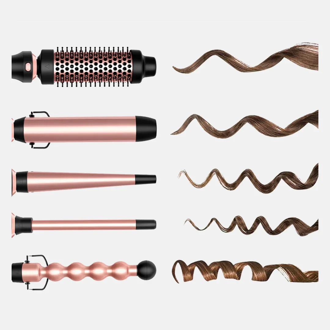 Multi Curl 5-in-1 Curling Wand Set - Image 8
