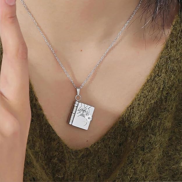 My Little Star Book Necklace for Daughter, Birthday Day Gift Graduation Jewelry of Love - Image 4