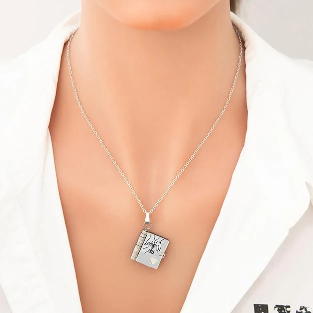 My Little Star Book Necklace for Daughter, Birthday Day Gift Graduation Jewelry of Love - Image 5
