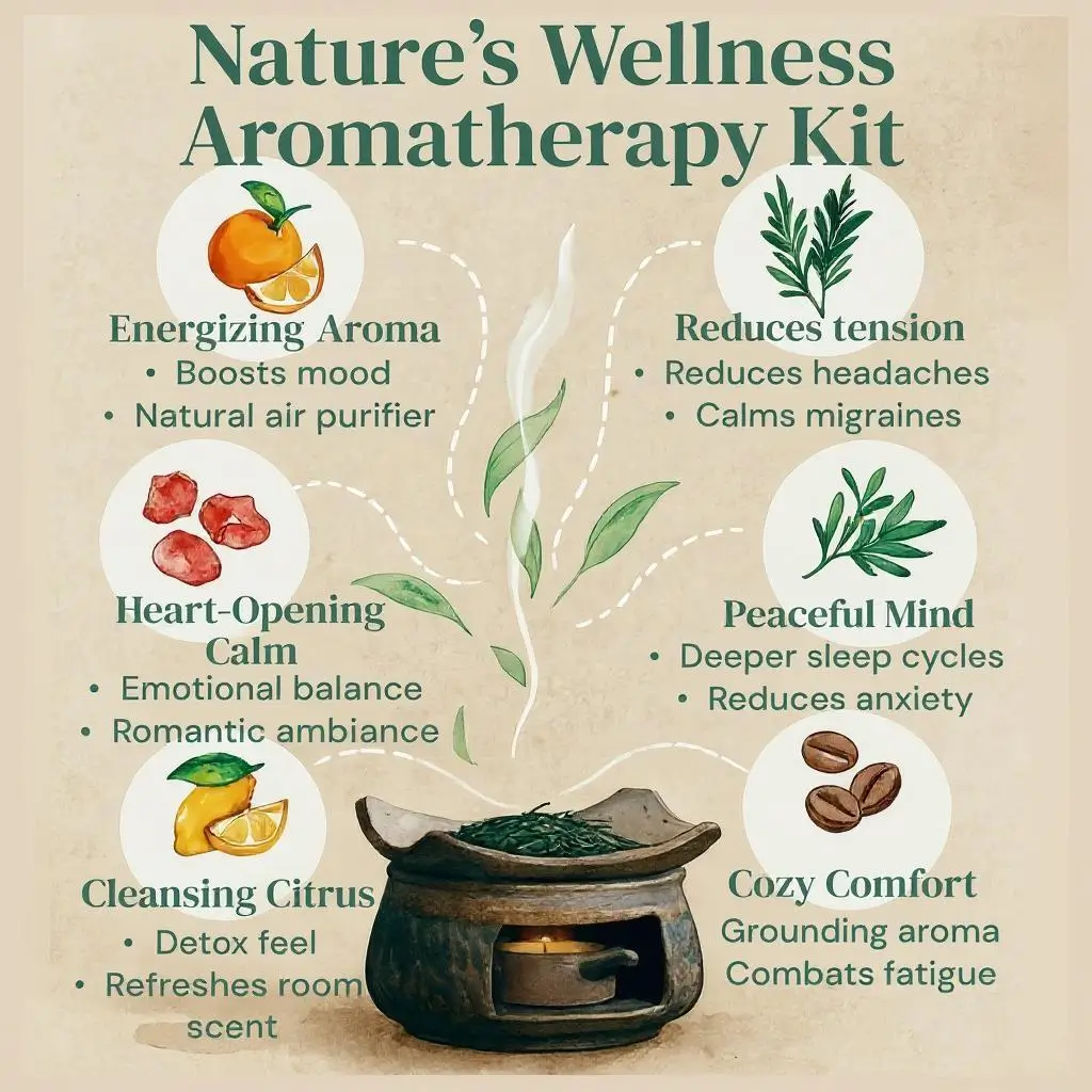 Nature's Wellness Aromatherapy Kit - Image 4