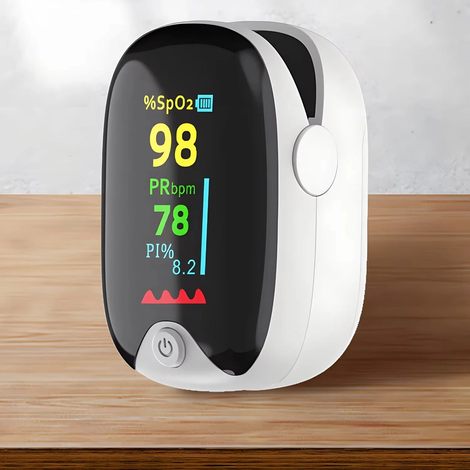 New Medical Portable Finger Pulse Oximeter - Image 2