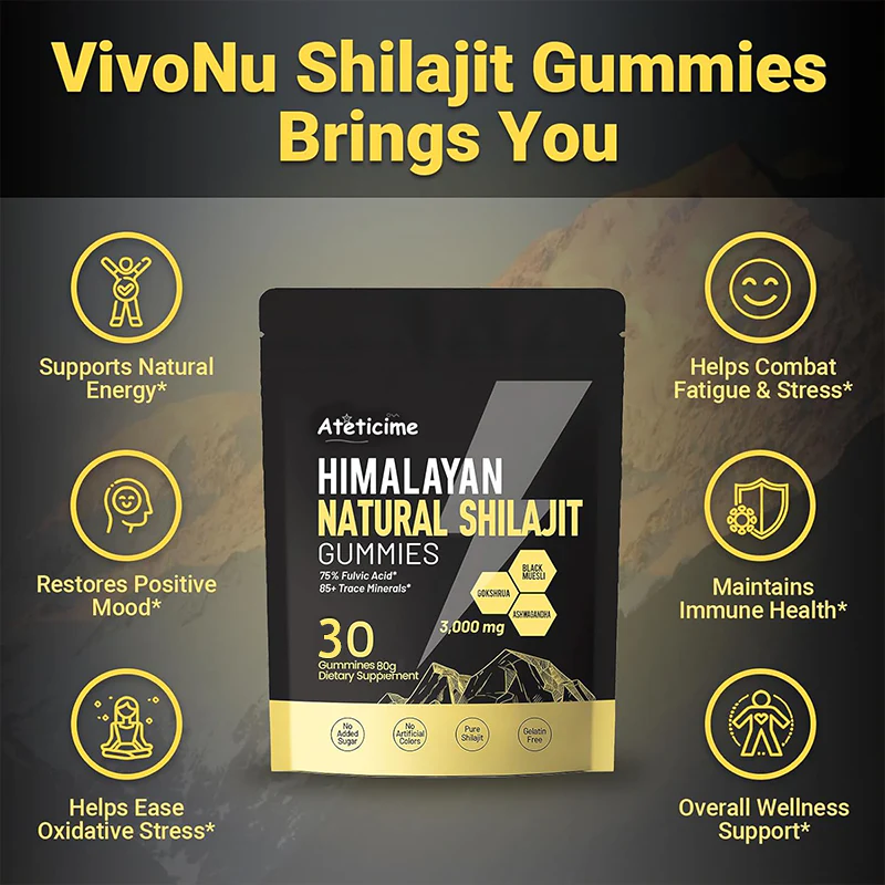 Ateticime Shilajit Gummies(Mixed Packaging Of Old And New) - Image 8