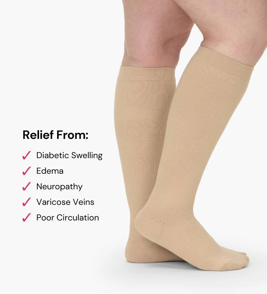 Tiktrove Advanced Wide Compression Socks For Pain Relief - Image 4