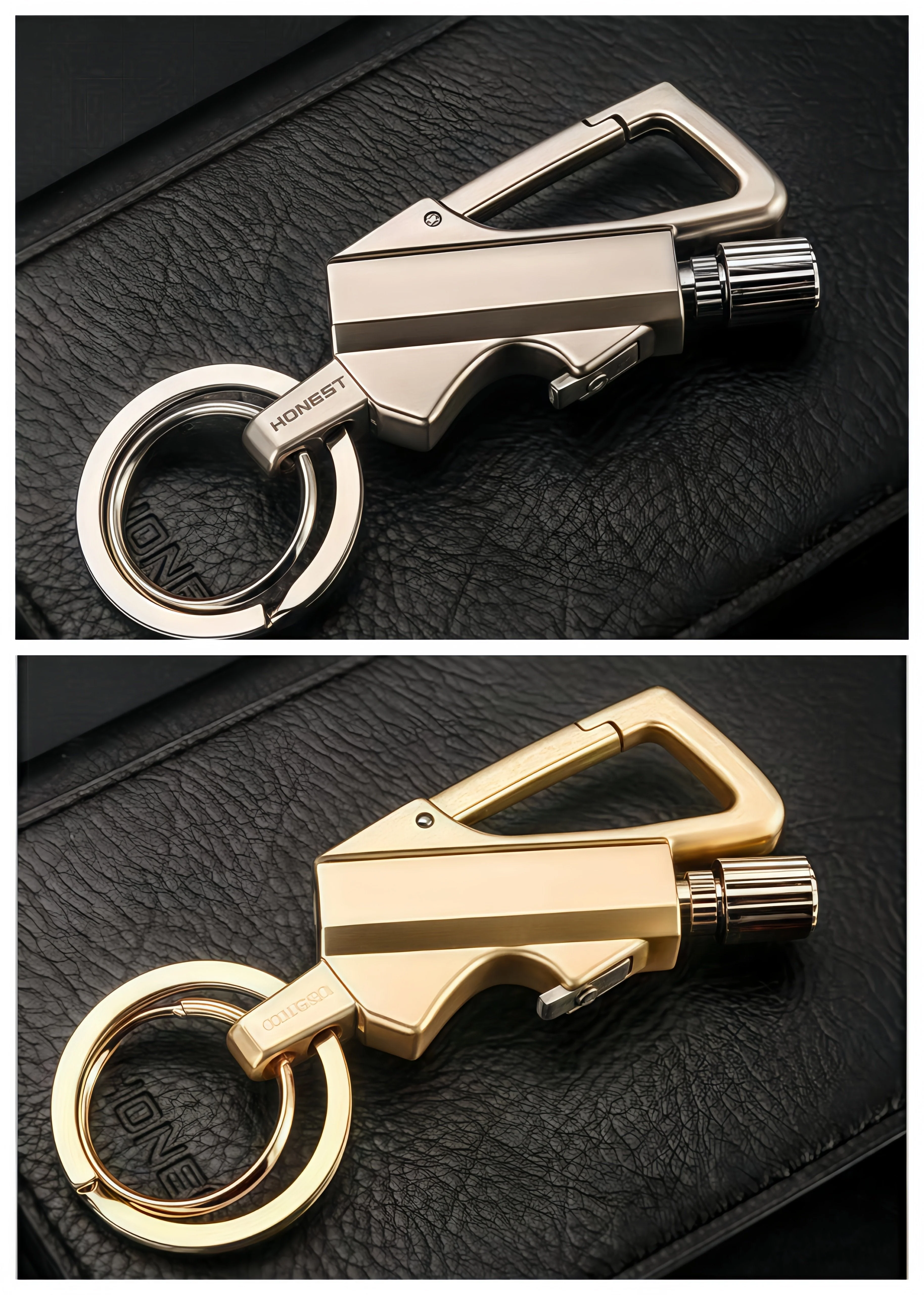 Permanent Match Infinity Lighter with Multitool Keychain Bottle Opener - Image 11