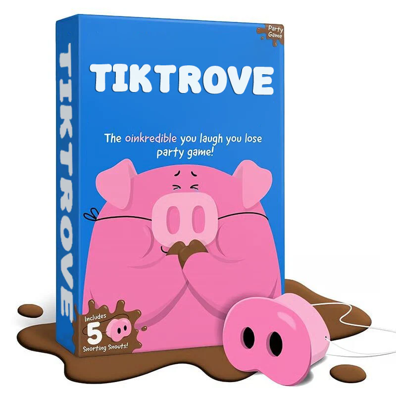 Piggy Nose Puzzle & Game Set