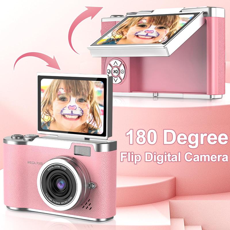 🔥🔥Portable Digital Cam, Student Camera, Compact Pocket Camera With 32GB Memory Card - Image 6
