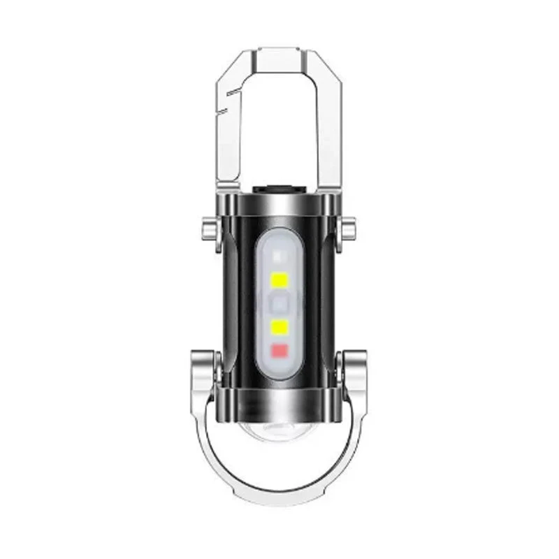 Portable Rechargeable Bright Keychain Flashlight - Image 2