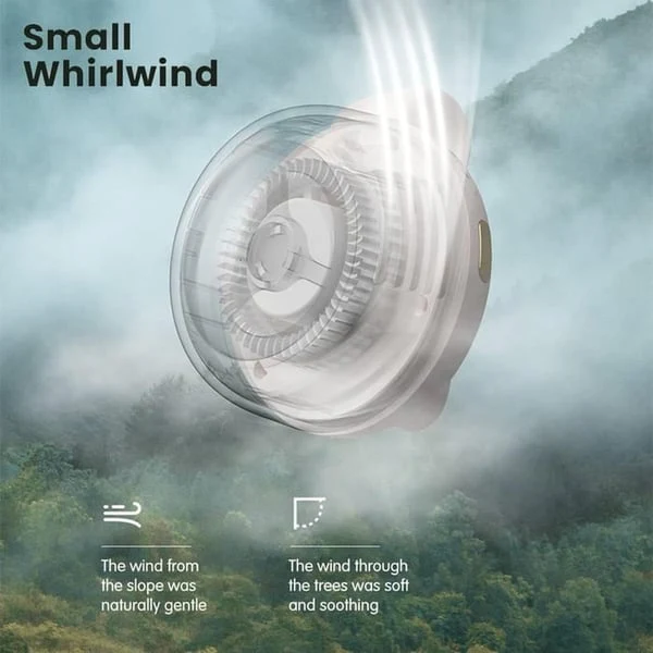 Portable Silent Mini Bladeless Electric Fan - Image 4