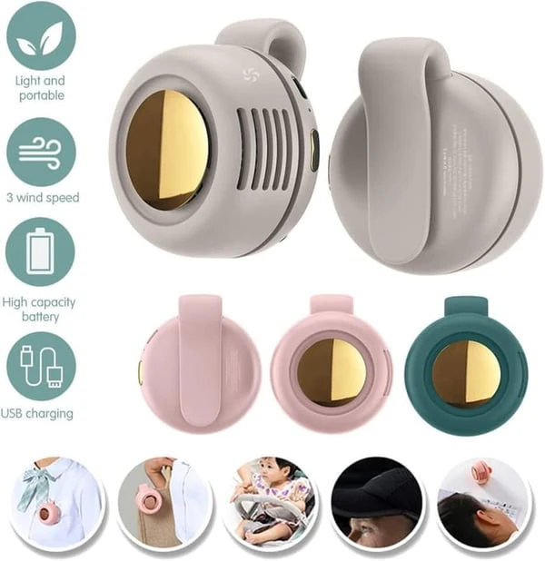 Portable Silent Mini Bladeless Electric Fan - Image 5