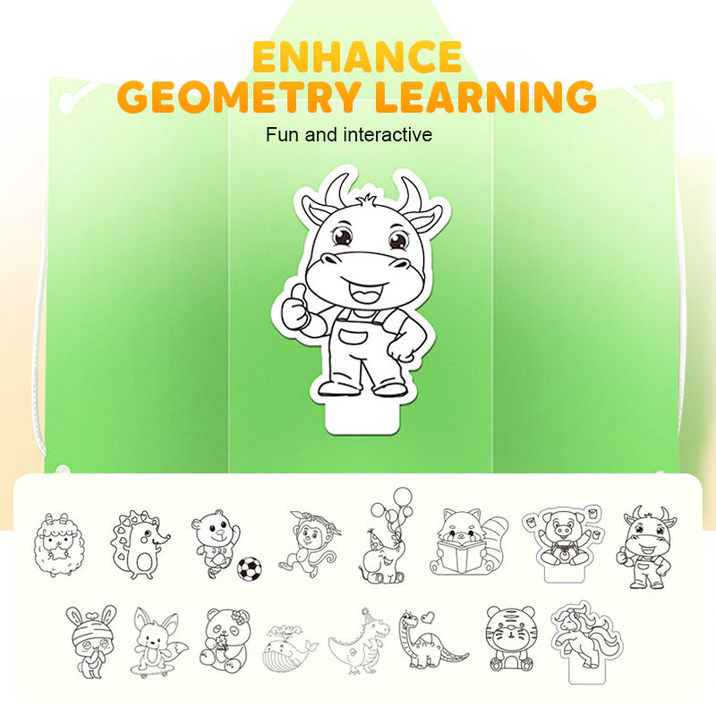 👶✨Pull String 3D Geometry Learning Book - Image 4